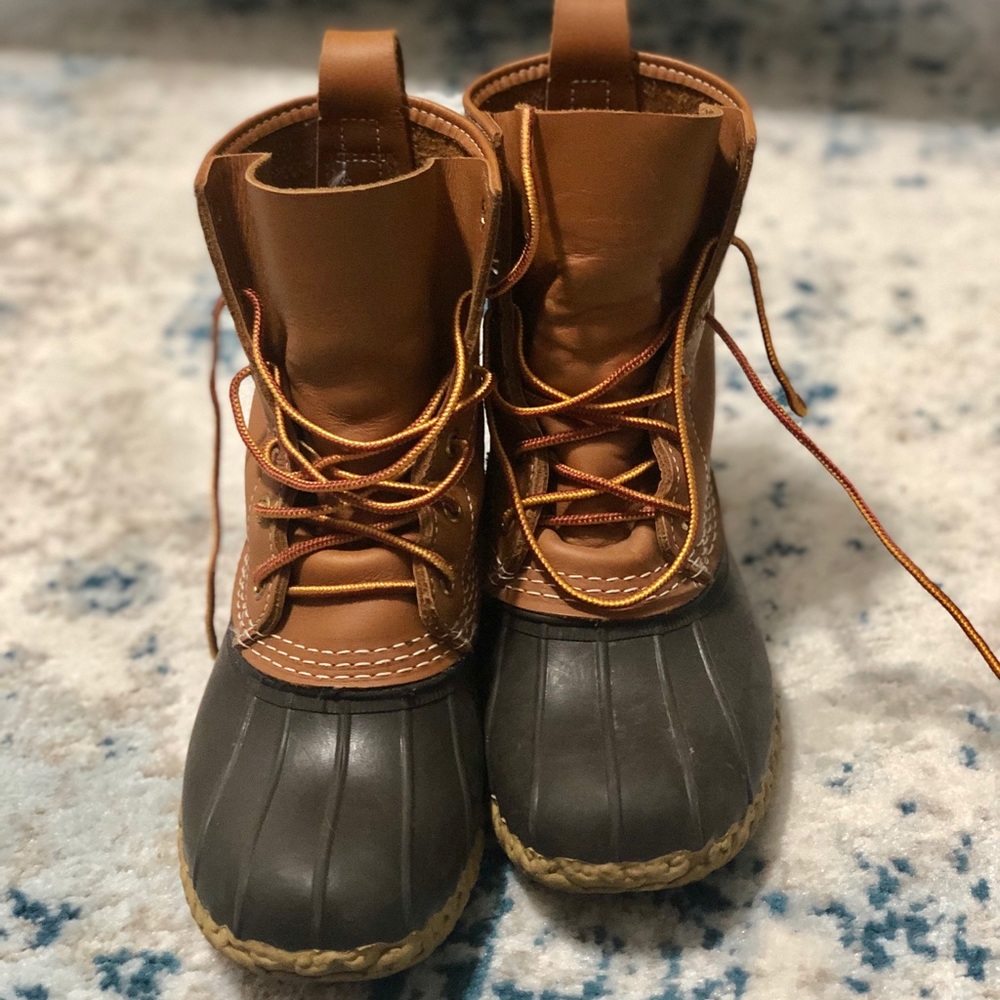 L.L. Bean 8 inch duck boots